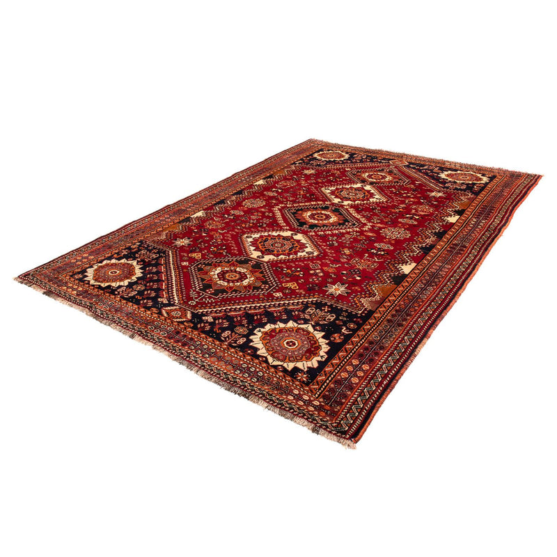 Perser Rug - Nomadic - 272 x 185 cm - dark red