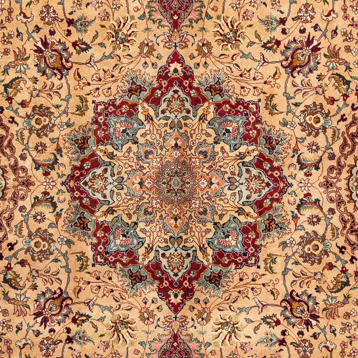 Perser Rug - Tabriz - Royal - 297 x 195 cm - light brown