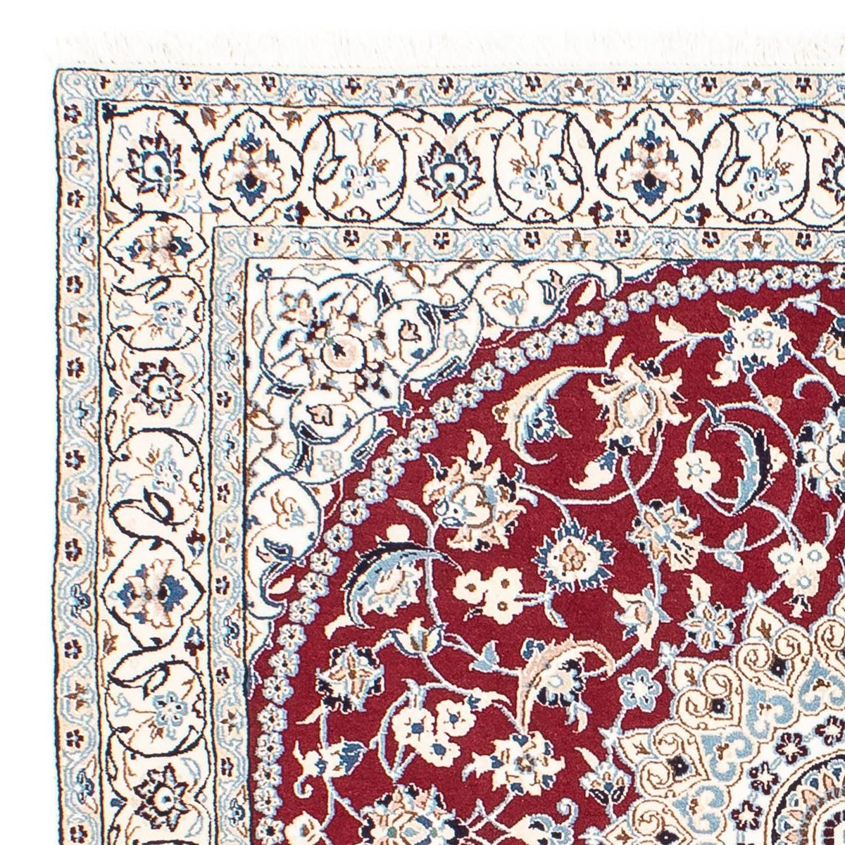 Perser Rug - Nain - Royal square  - 160 x 155 cm - dark red