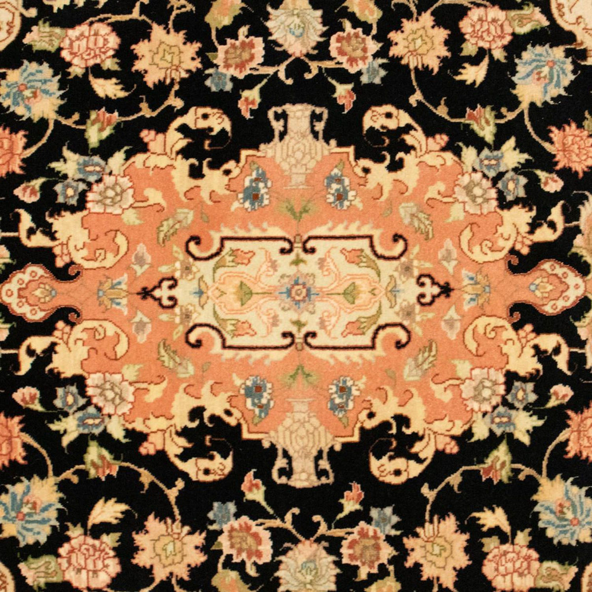 Perser Rug - Tabriz - Royal - 156 x 98 cm - black