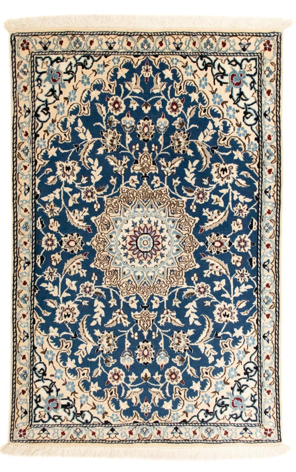 Perser Rug - Nain - Royal - 133 x 85 cm - blue