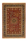 Qom Rug 102x148cm - Persian Rugs - Rectangle / Red / 102 x 148 cm Rectangle
