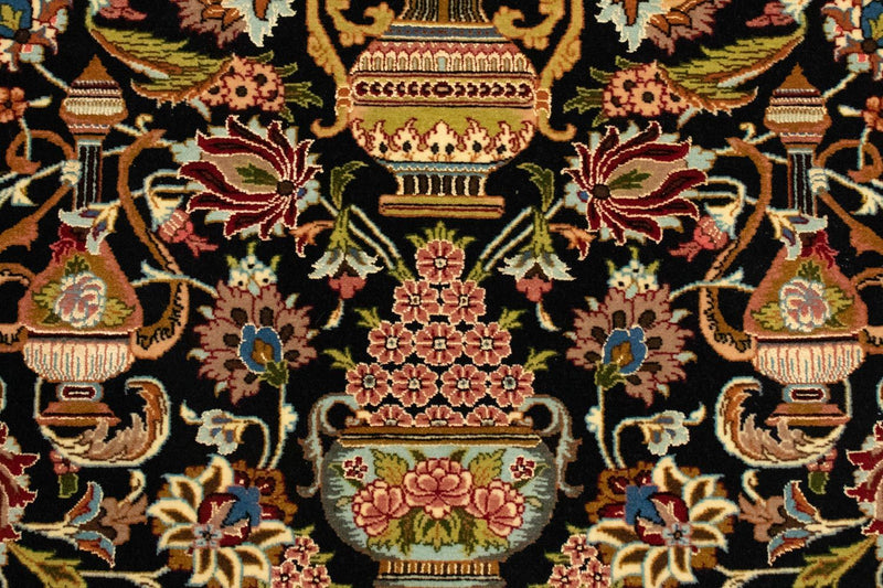 Perser Rug - Ghom - 149 x 101 cm - black