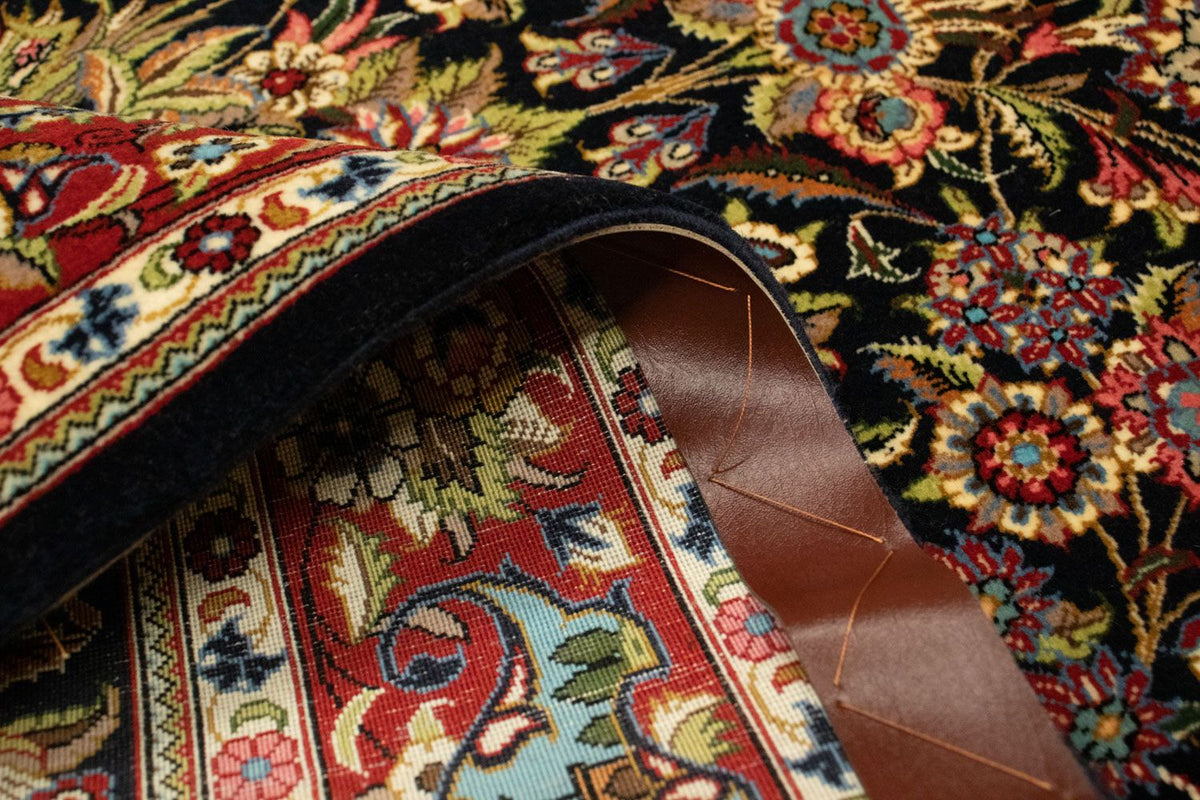 Perser Rug - Ghom - 162 x 102 cm - black