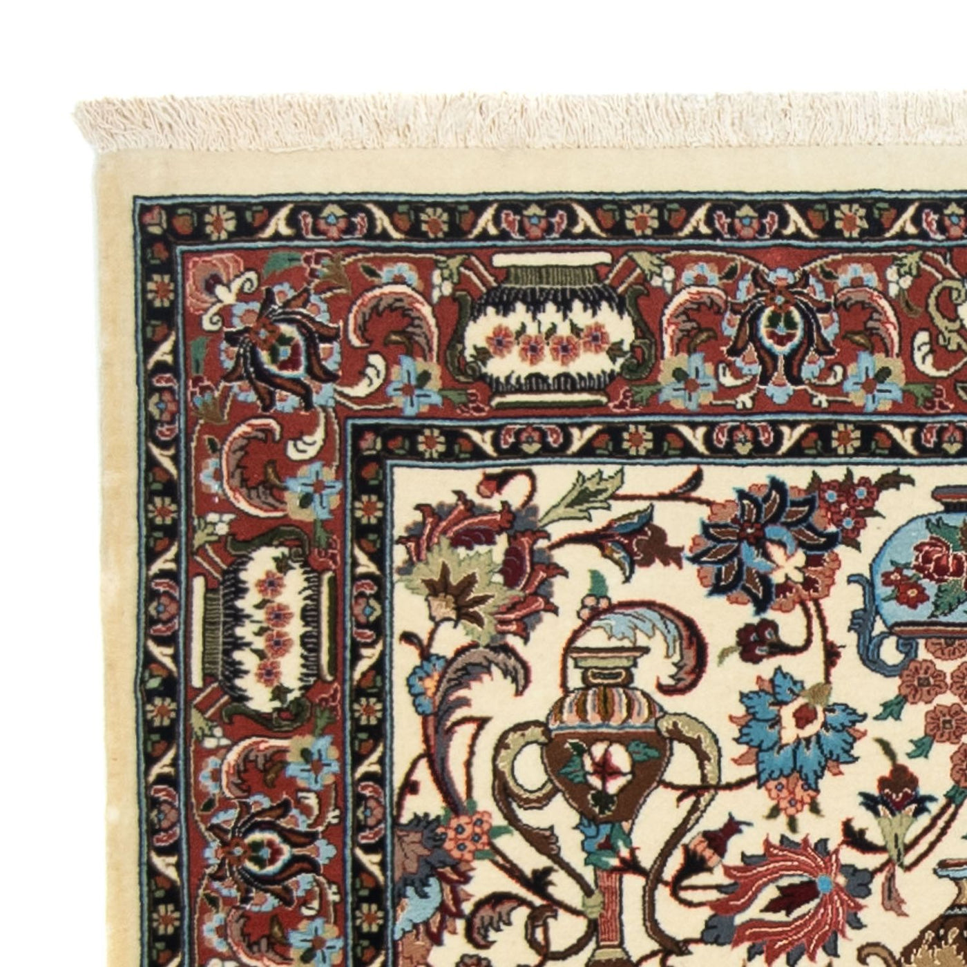 Qom Rug 154x102cm - Persian Rugs