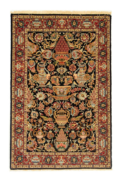 Qom Rug 99x148cm - Persian Rugs