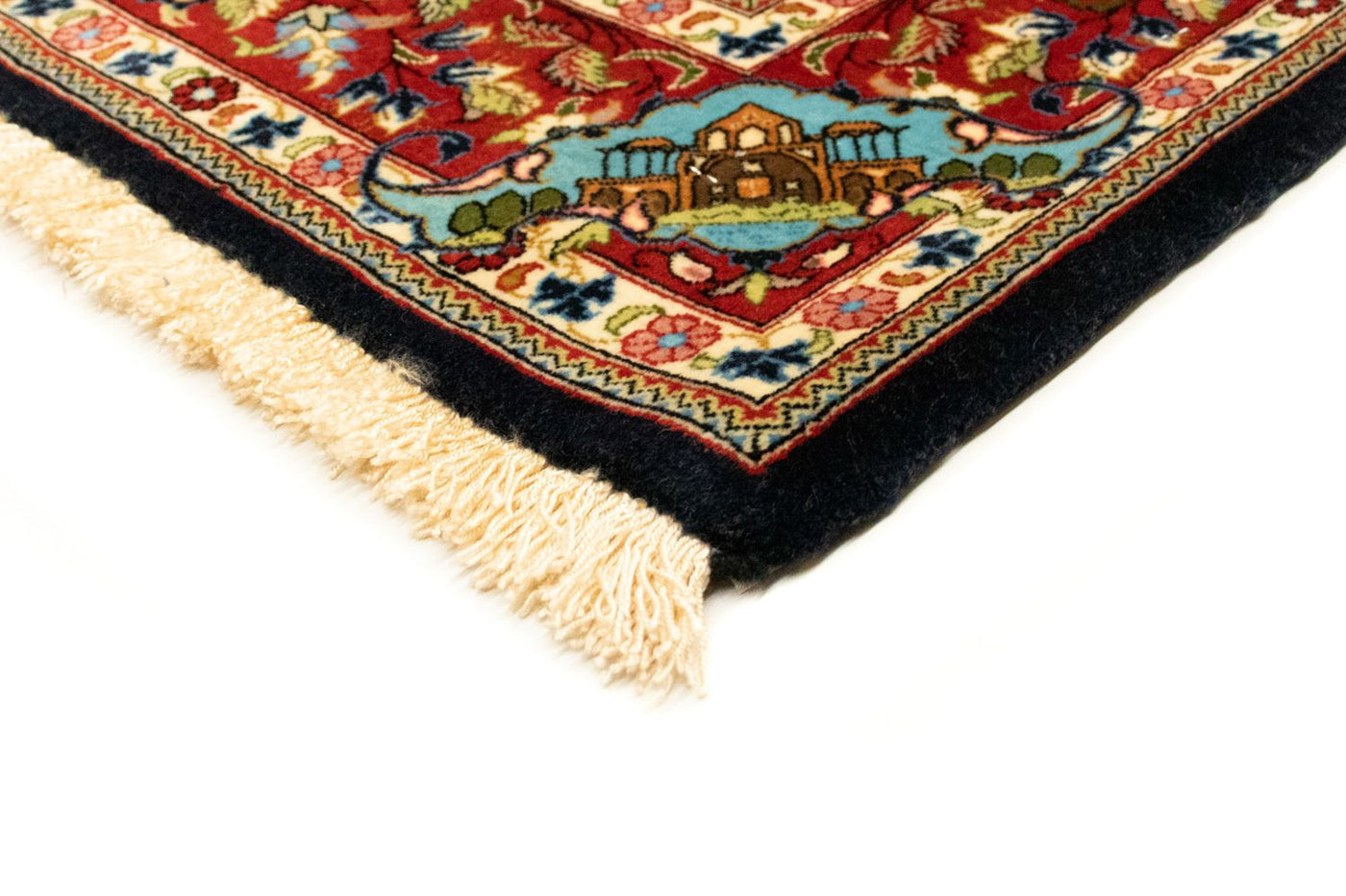 Qom Rug 156x102cm - Persian Rugs