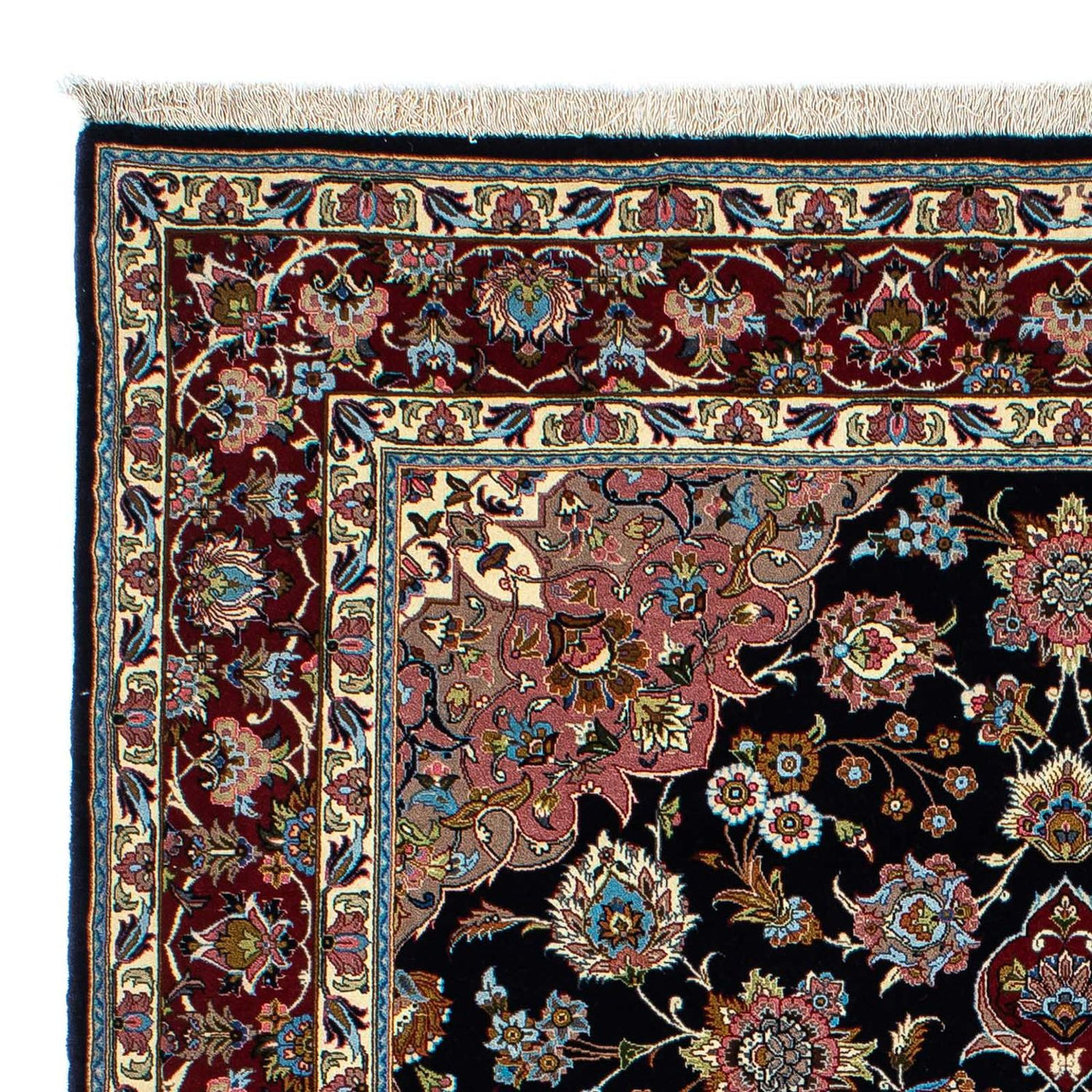 Qom Rug 212x140cm - Persian Rugs