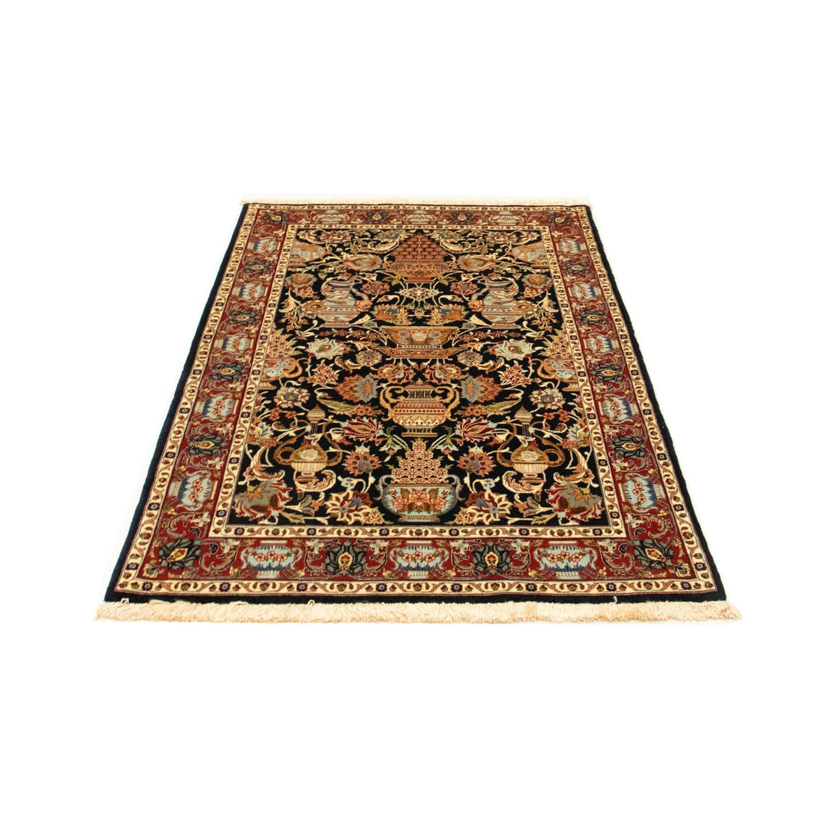 Perser Rug - Ghom - 152 x 99 cm - dark blue