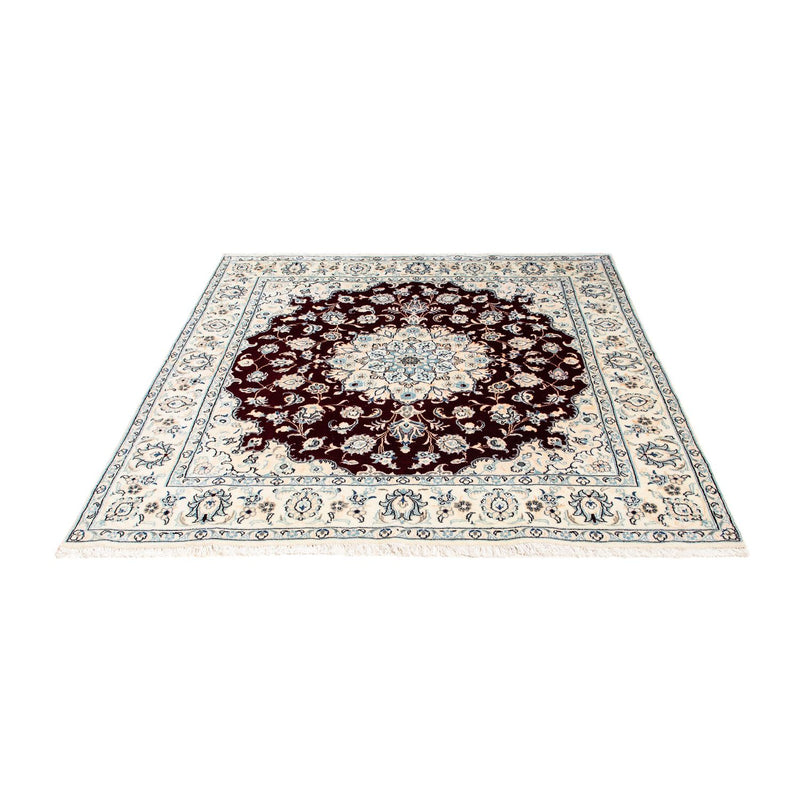 Perser Rug - Nain - Royal square  - 156 x 143 cm - dark red