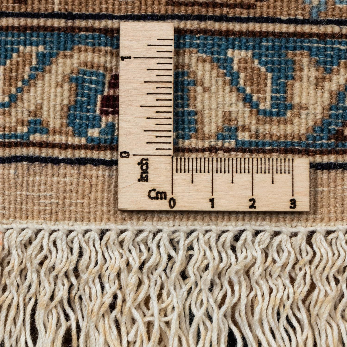 Perser Rug - Nain - Royal - 373 x 246 cm - dark beige