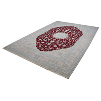 Perser Rug - Nain - 294 x 202 cm - dark red