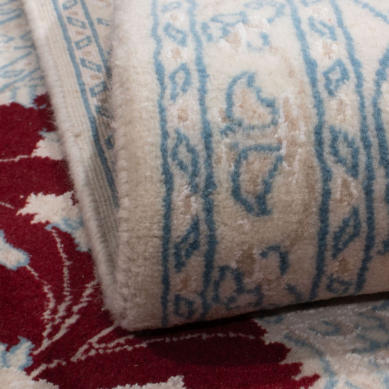 Perser Rug - Nain - 288 x 200 cm - dark red