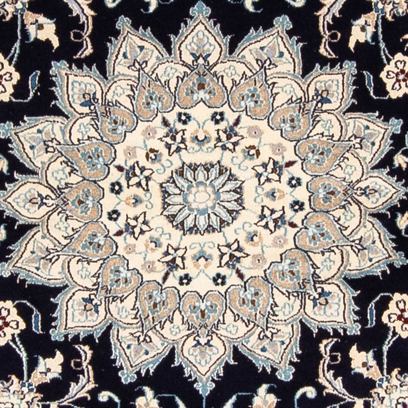 Perser Rug - Nain round  - 250 x 250 cm - dark blue