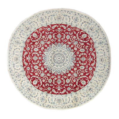 Perser Rug - Nain round  - 300 x 300 cm - red