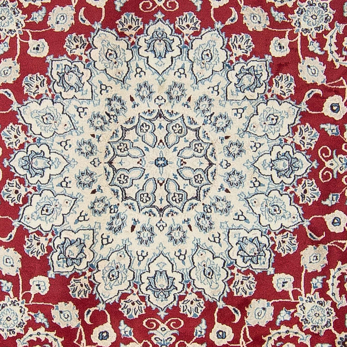 Perser Rug - Nain round  - 300 x 300 cm - red