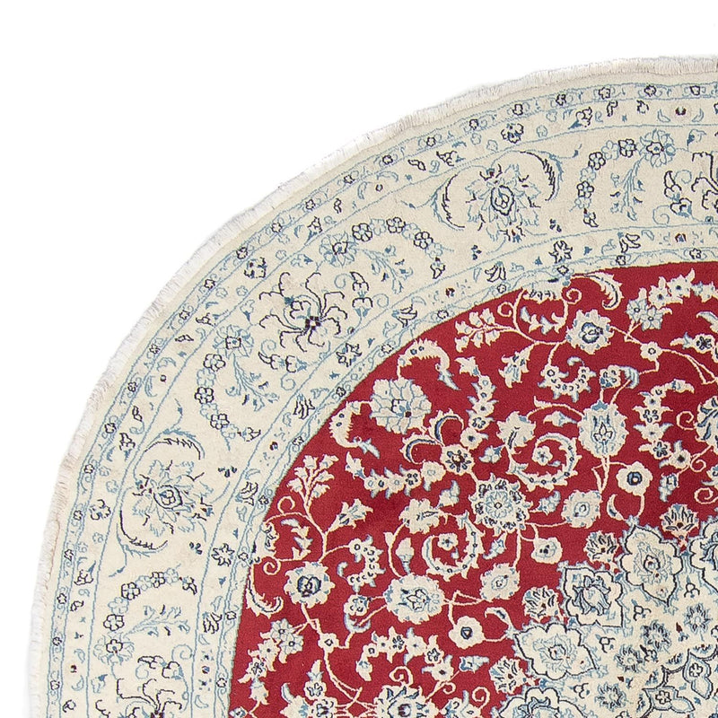 Perser Rug - Nain round  - 300 x 300 cm - red