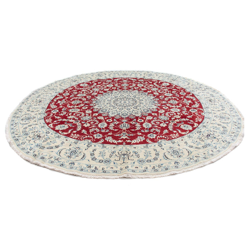 Perser Rug - Nain round  - 300 x 300 cm - red