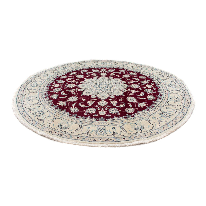 Perser Rug - Nain - Royal - 250 x 250 cm - dark red