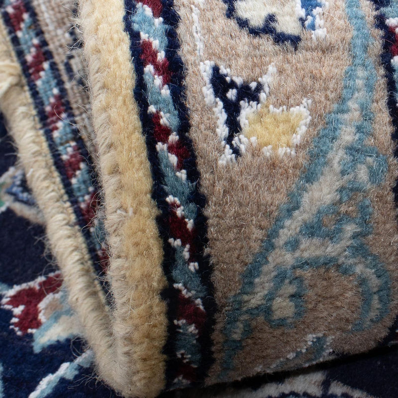 Perser Rug - Nain - 137 x 83 cm - dark blue