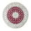 Perser Rug - Nain round  - 290 x 290 cm - dark red
