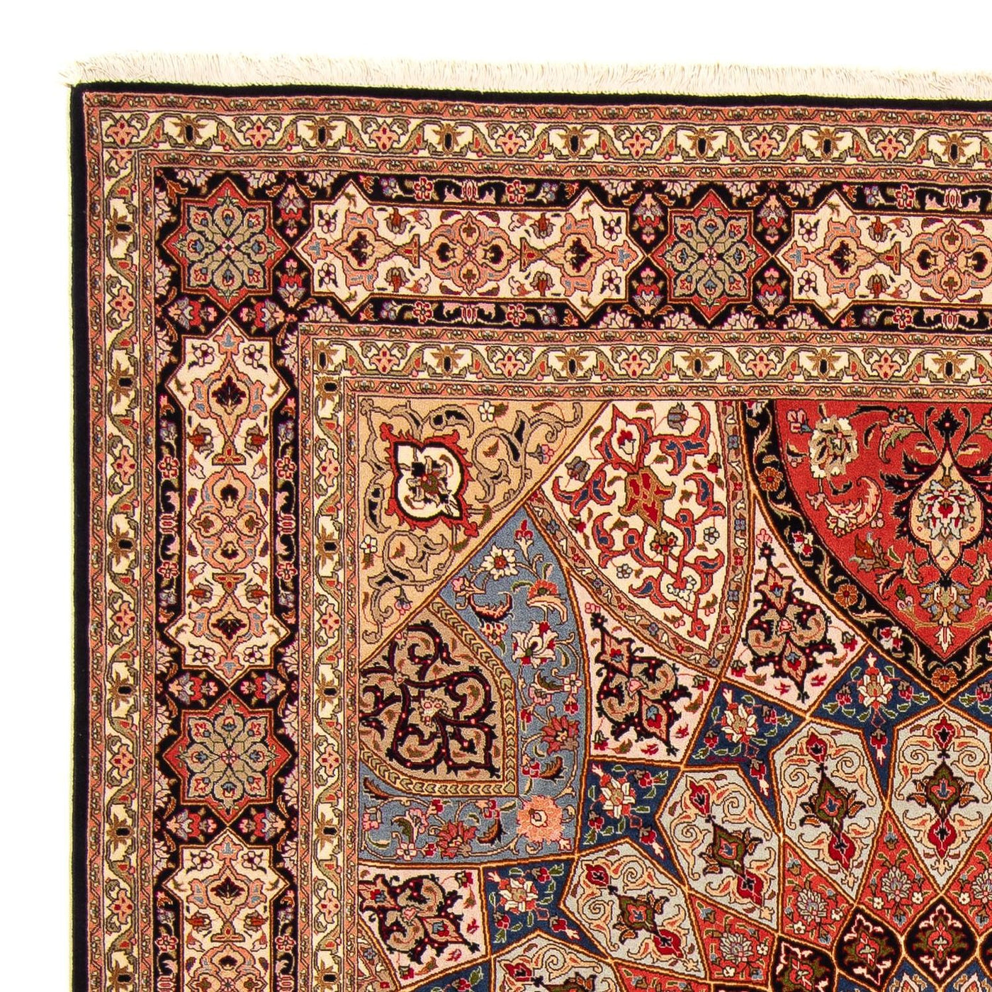 Tabriz - 50 Raj Rug 252x205cm - Persian Rugs