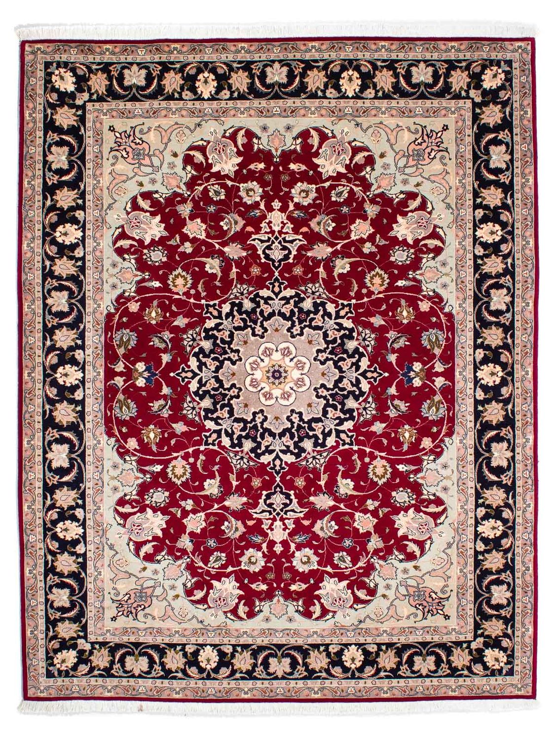Perser Rug - Tabriz - Royal - 240 x 172 cm - dark red