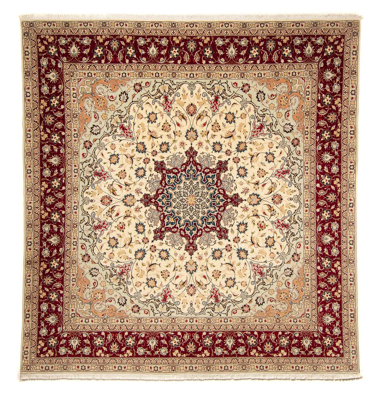 Perser Rug - Tabriz - Royal square  - 258 x 252 cm - beige