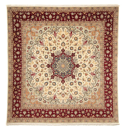 Tabriz - 50 Raj Rug 252x258cm - Persian Rugs
