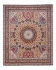 Tabriz - 50 Raj Rug 254x302cm - Persian Rugs