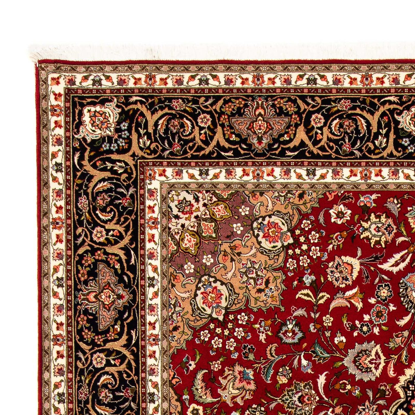 Tabriz - 50 Raj Rug 316x206cm - Persian Rugs