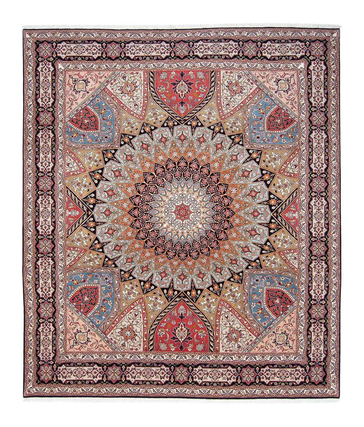 Perser Rug - Tabriz - Royal - 304 x 253 cm - multicolored