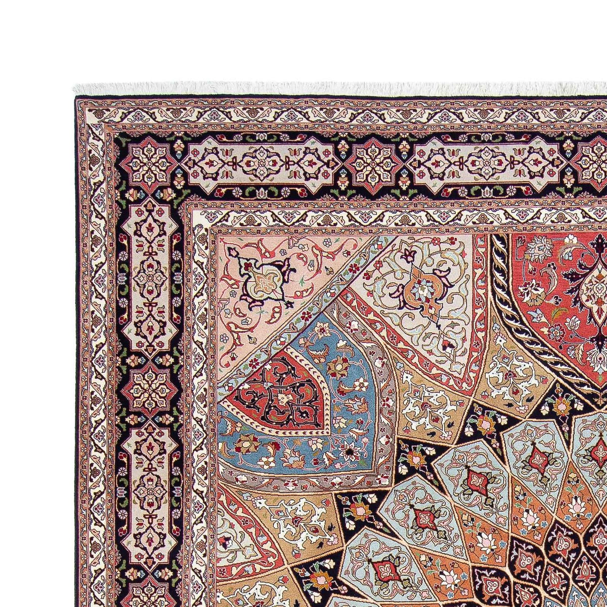 Tabriz - 50 Raj Rug 253x304cm - Persian Rugs