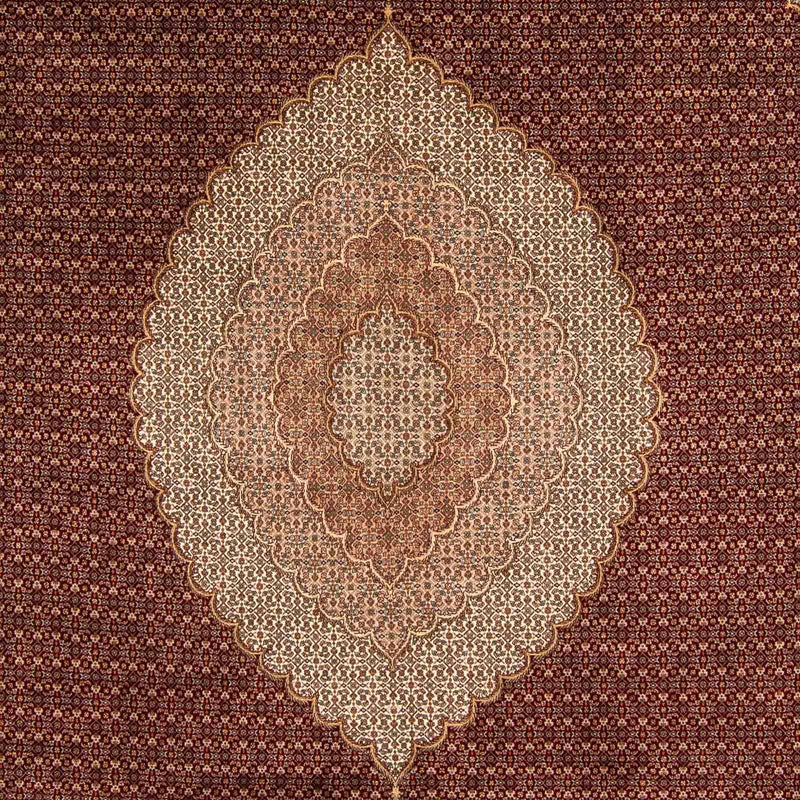 Perser Rug - Tabriz - 403 x 300 cm - dark red