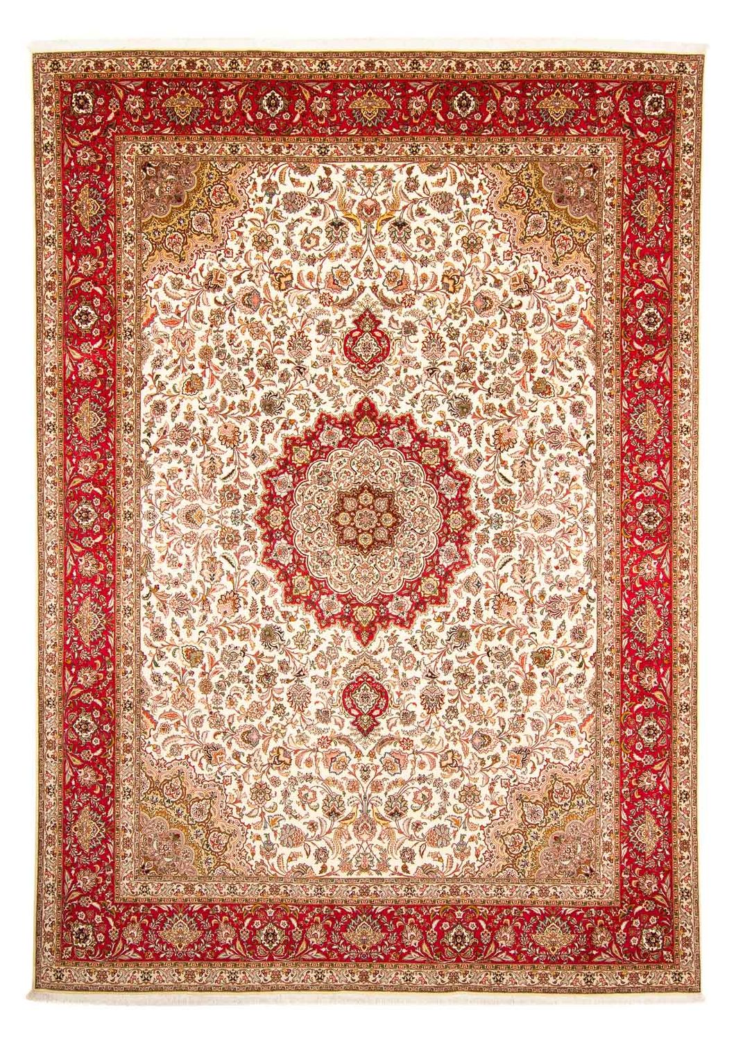 Perser Rug - Tabriz - Royal - 411 x 303 cm - red