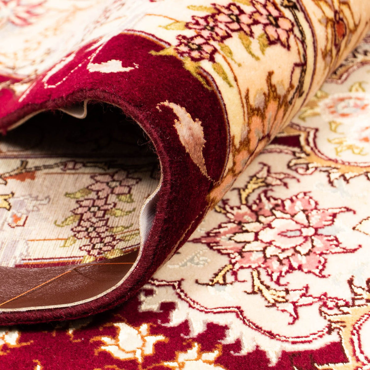 Perser Rug - Tabriz - Royal - 405 x 301 cm - dark red