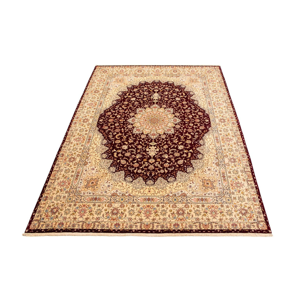 Perser Rug - Tabriz - Royal - 405 x 301 cm - dark red
