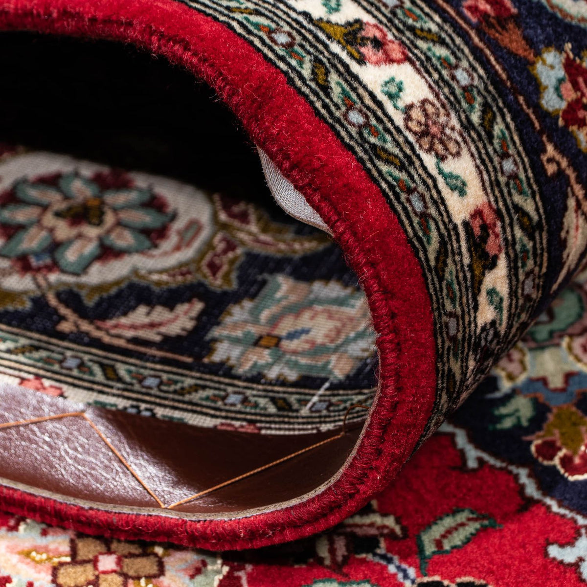 Perser Rug - Tabriz - Royal - 212 x 149 cm - dark red