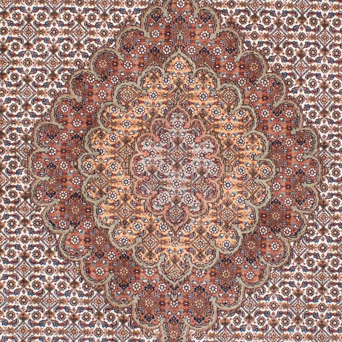 Perser Rug - Tabriz - 198 x 152 cm - light brown