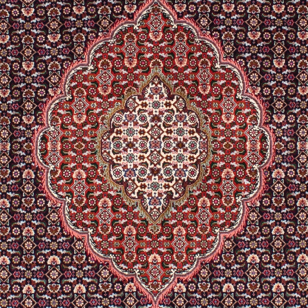 Perser Rug - Tabriz - 194 x 154 cm - light brown
