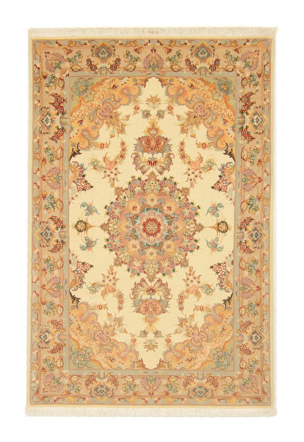 Perser Rug - Tabriz - Royal - 154 x 100 cm - beige