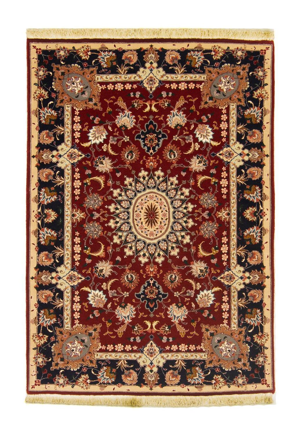 Perser Rug - Tabriz - Royal - 148 x 102 cm - red
