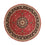 Perser Rug - Tabriz - Royal round  - 253 x 253 cm - dark red