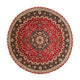 Tabriz - 50 Raj Rug 253x253cm - Persian Rugs
