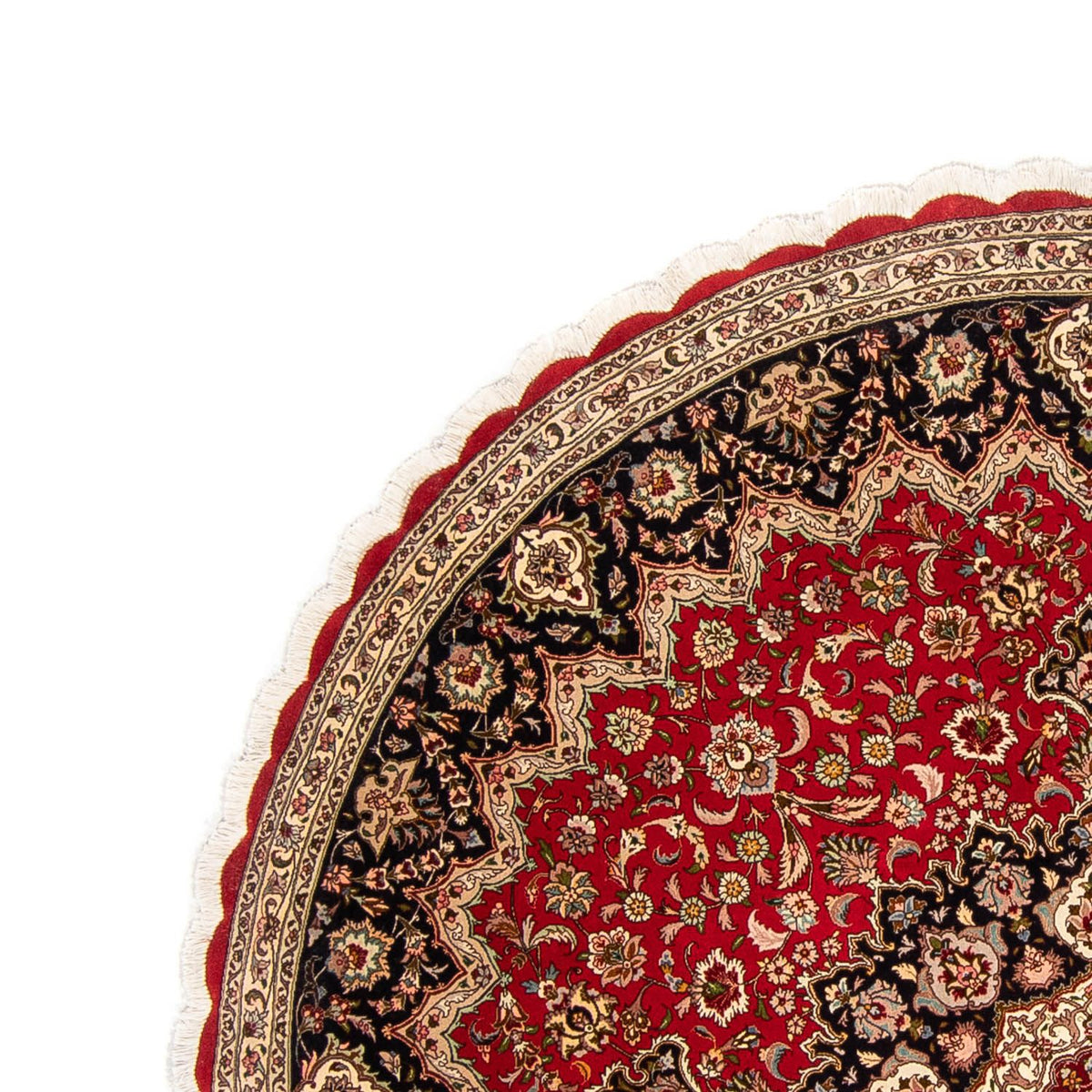 Tabriz - 50 Raj Rug 253x253cm - Persian Rugs