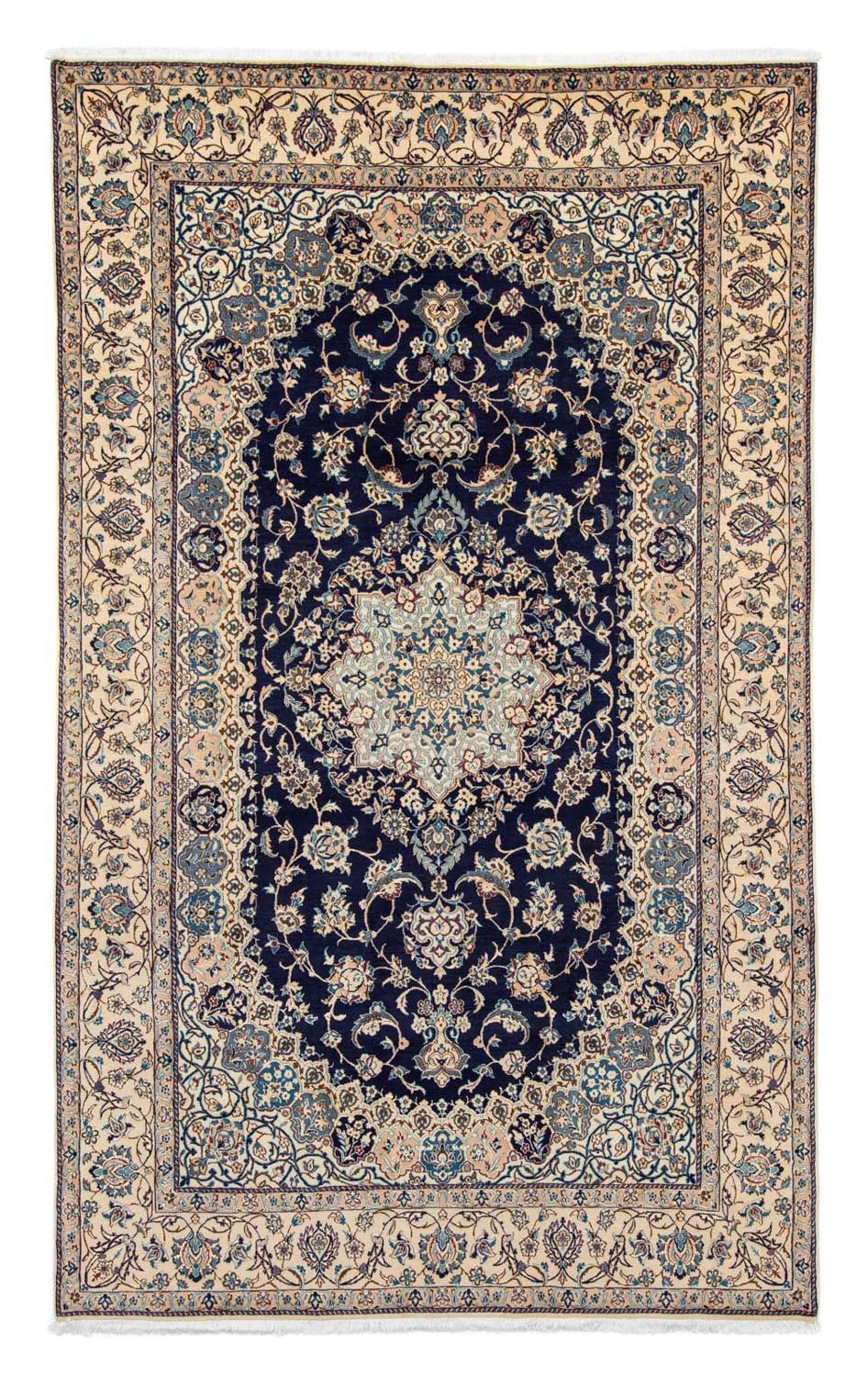 Perser Rug - Nain - Royal - 308 x 197 cm - dark blue
