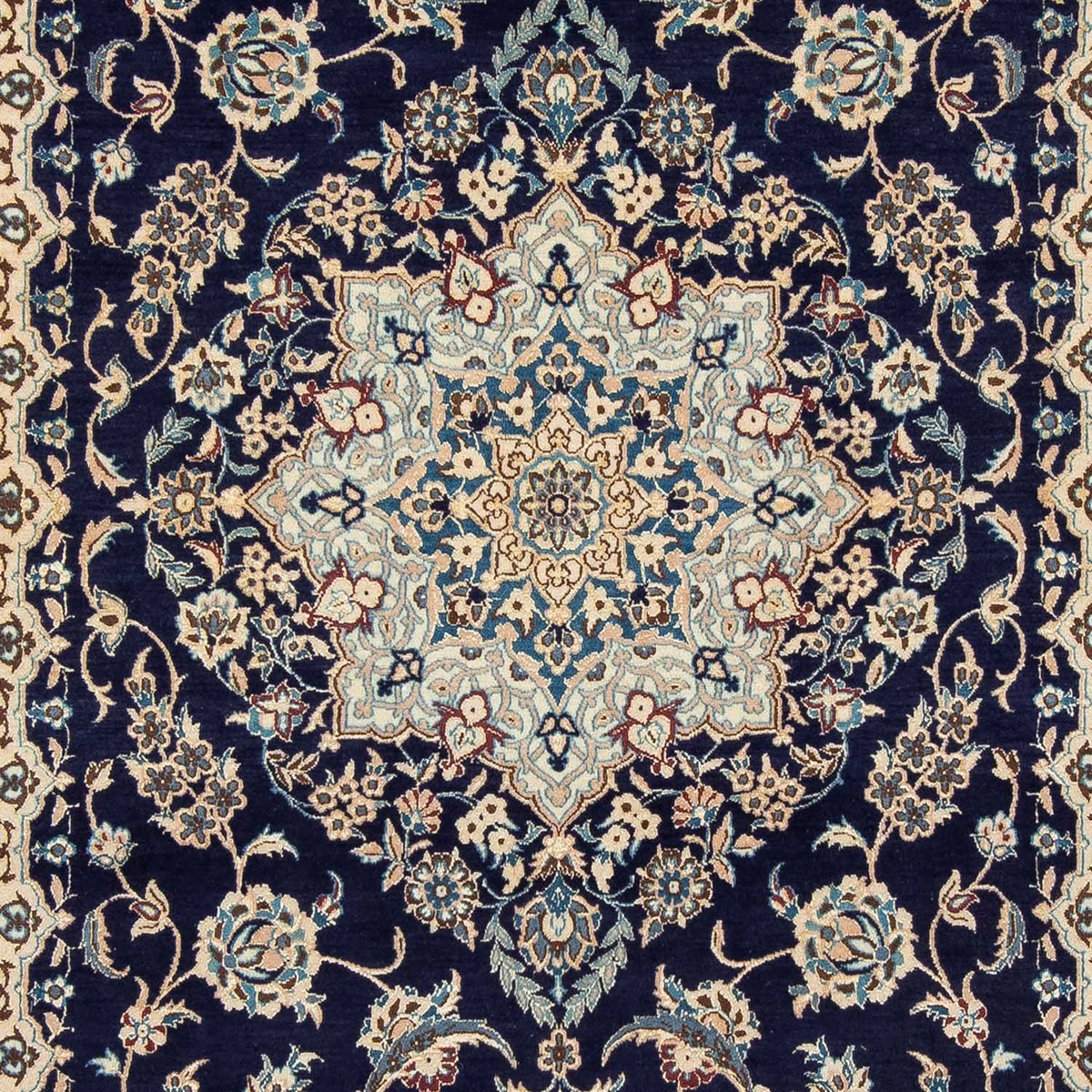 Perser Rug - Nain - Royal - 308 x 197 cm - dark blue