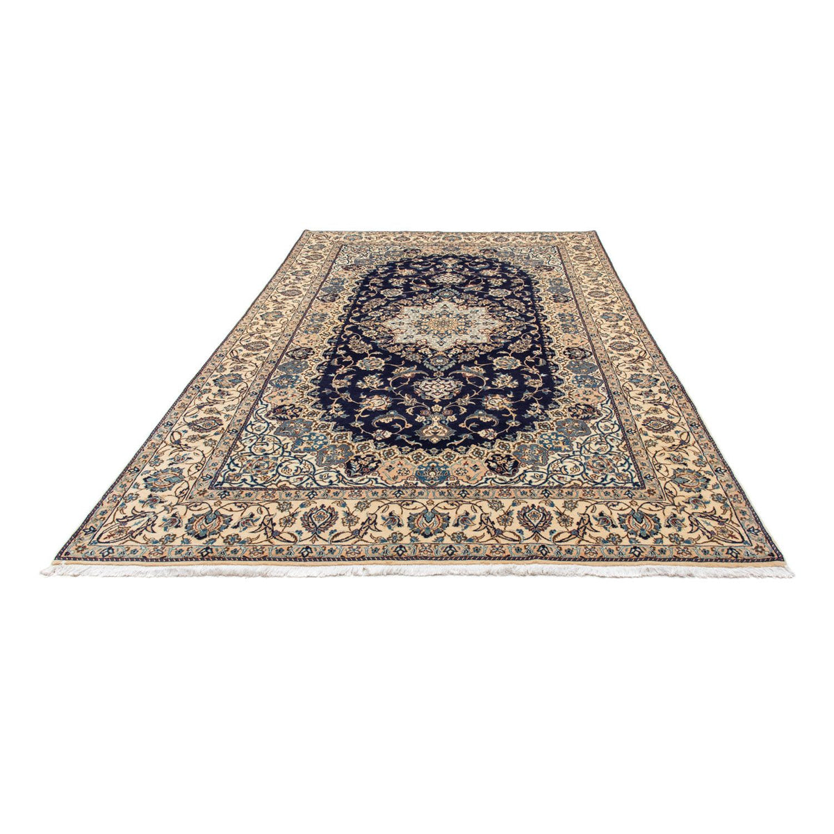 Perser Rug - Nain - Royal - 308 x 197 cm - dark blue