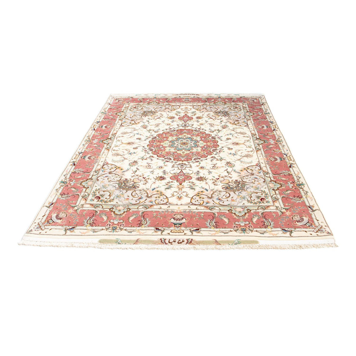 Perser Rug - Tabriz - Royal - 207 x 150 cm - beige