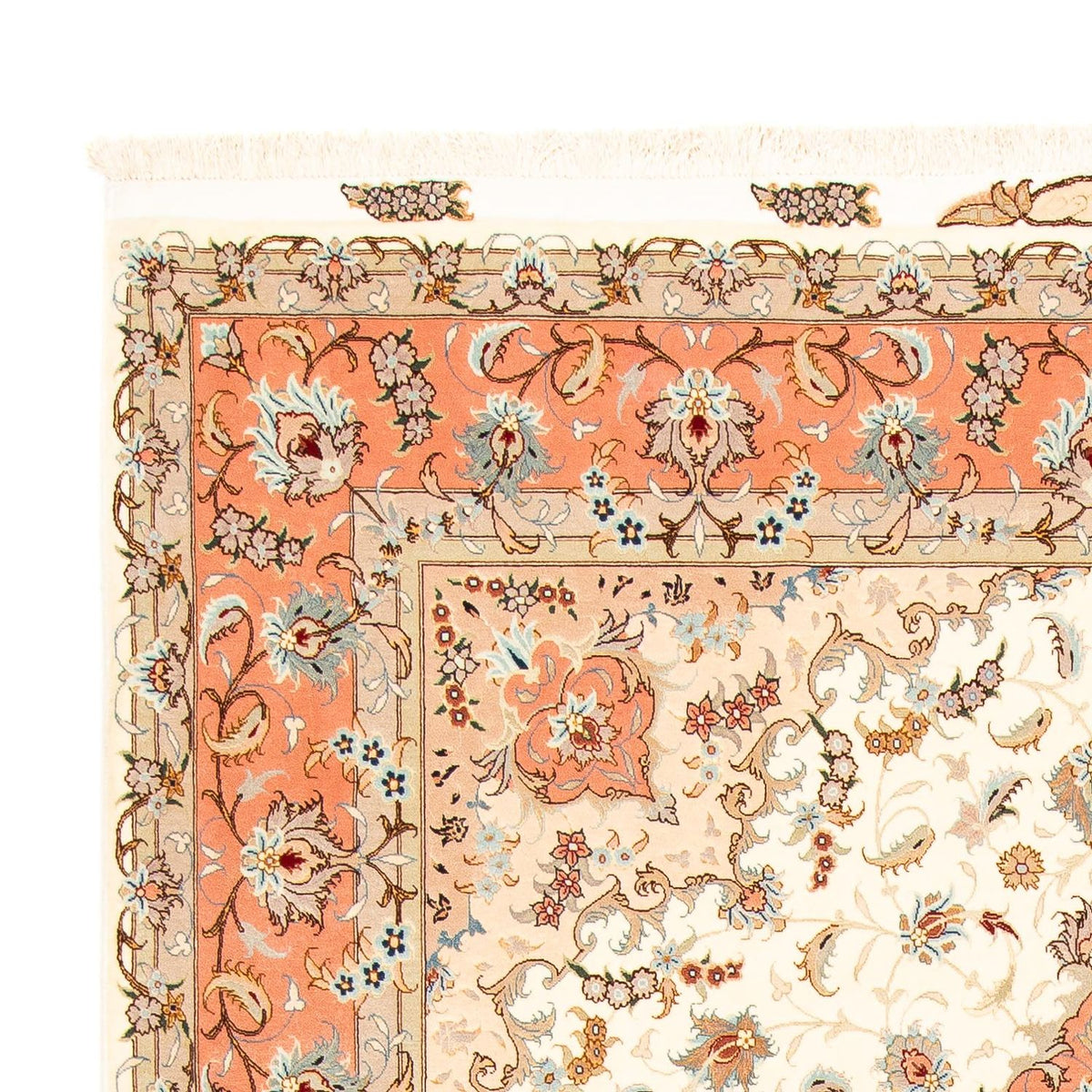 Tabriz - 50 Raj Rug 197x300cm - Persian Rugs
